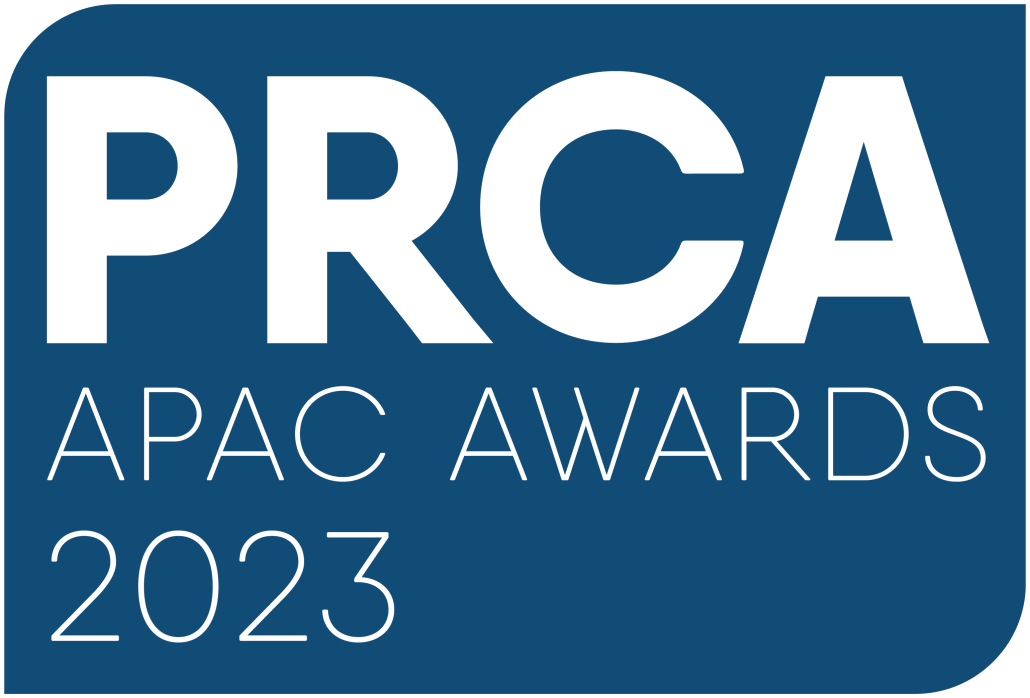 APAC Awards 2023 logo PRCA Asia Pacific